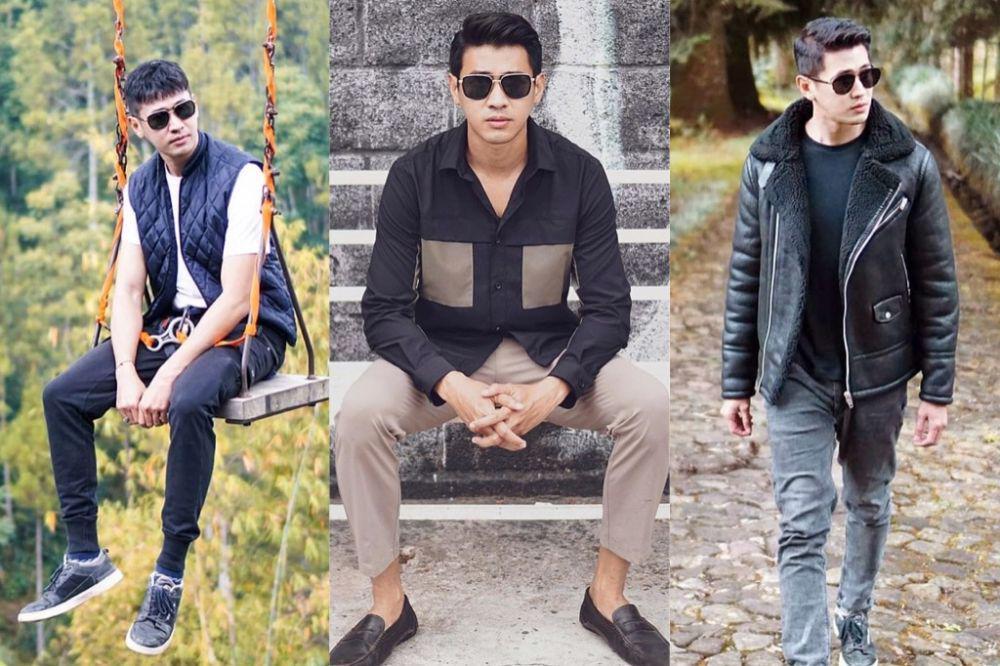 9 Inspirasi OOTD Liburan ala Aktor Hessel Steven Wong yang Super Kece!