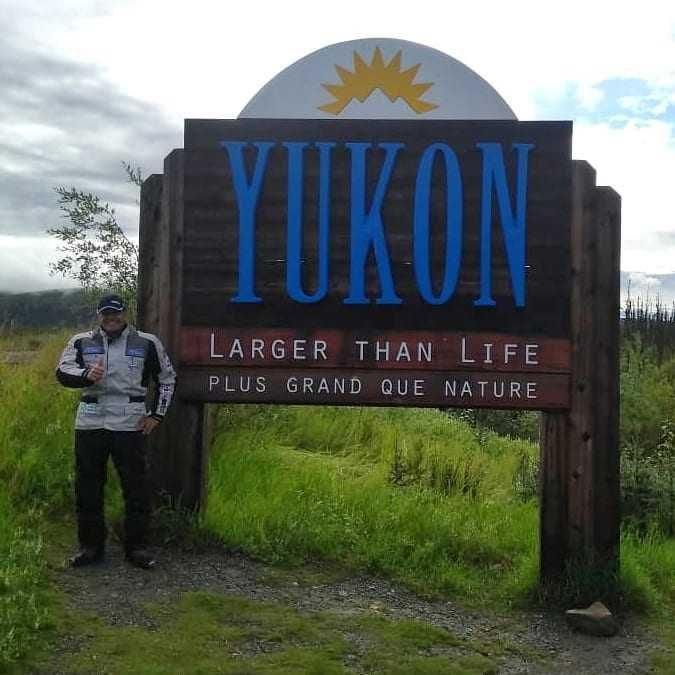 Wilayah terpencil Yukon, Kanada, yang berbatasan dengan Alaska. (Instagram.com/bozokamotoexplorer)