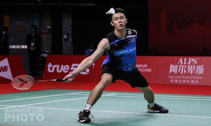 Tunggal putra Malaysia, Lee Zii Jia di hari pertama BWF World Tour Finals 2020 (Dok.IDN Tmes/BadmintonPhoto)