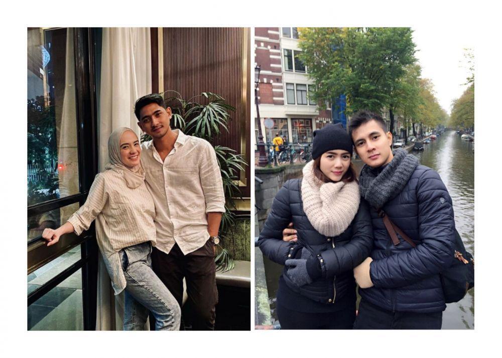 Rebutan Andin, 10 Potret Arya Saloka Vs Carlo Milk dengan Istri Asli