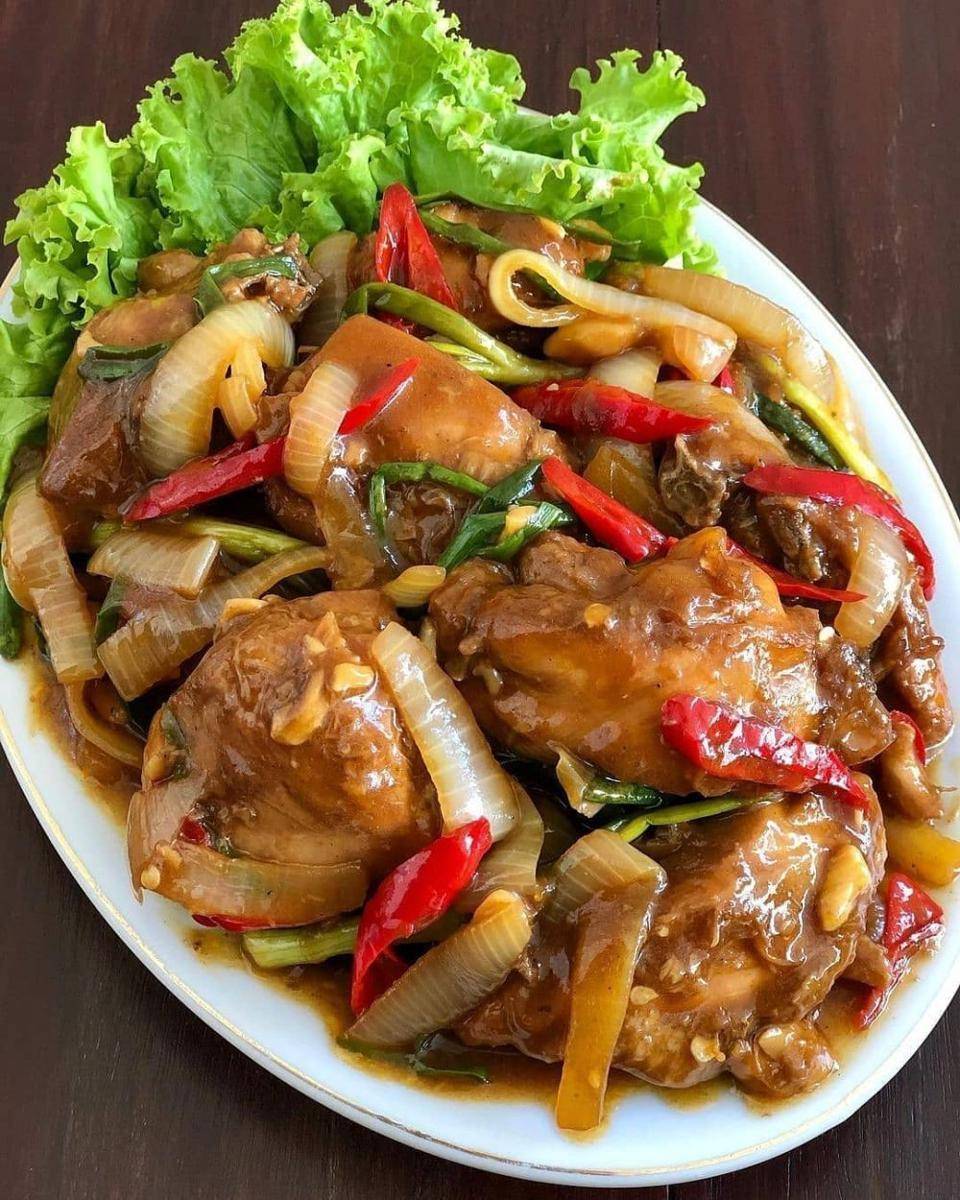 Ilustrasi Ayam Saus Tiram (instagram.com/mrs.wijaya)