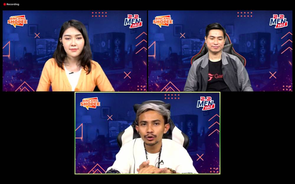 BincangShopee 2.2 Men Sale: Terjun ke Dunia Gaming: Streamer atau Pro Player?. 29 Januari 2020. IDN Times/Klara Livia