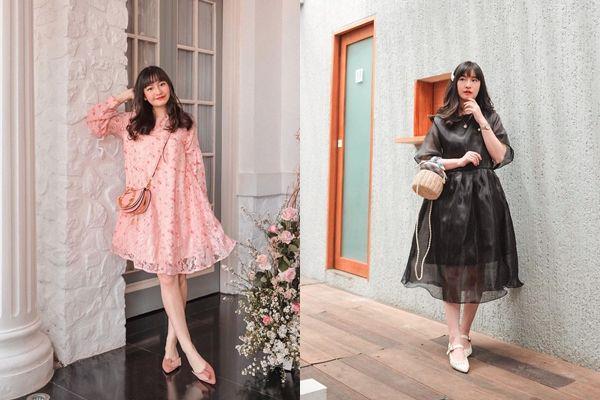 10 Inspirasi Dress untuk Kondangan ala Selebgram Vanessa Andrea, Kece!