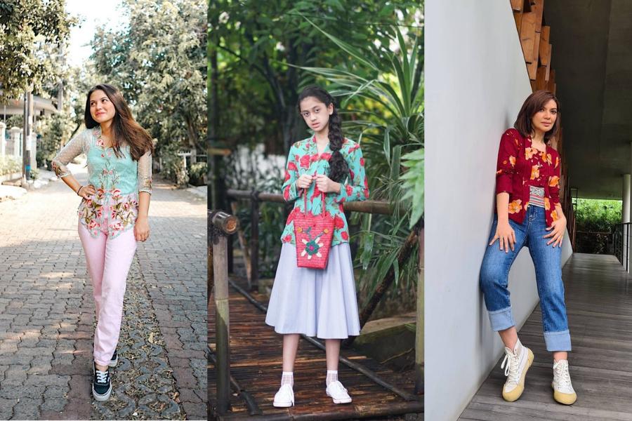 Tips Pakai Kebaya dengan Gaya Kasual, Bisa Buat ke Kantor Juga lho!