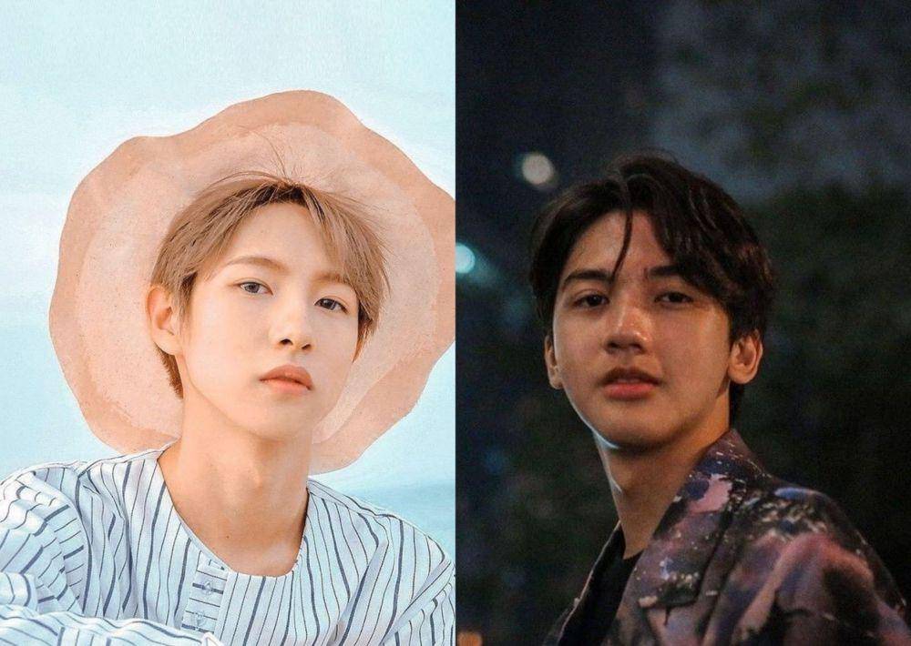 Potret kemiripan Renjun NCT dan Ari Irham(twitter.com/xrrainbowii)