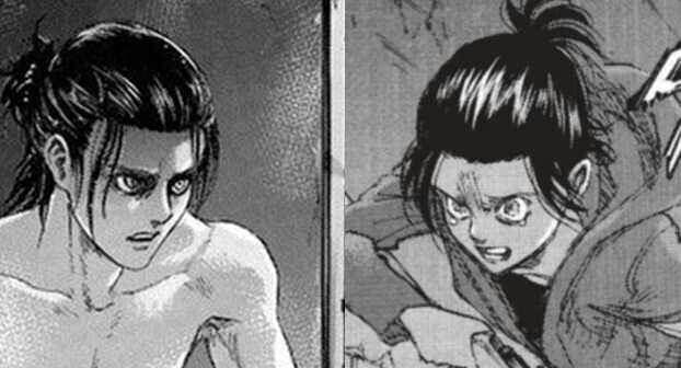 Eren dan Gabi versi manga Attack on Titan. (Dok. Kodansha/Attack on Titan)
