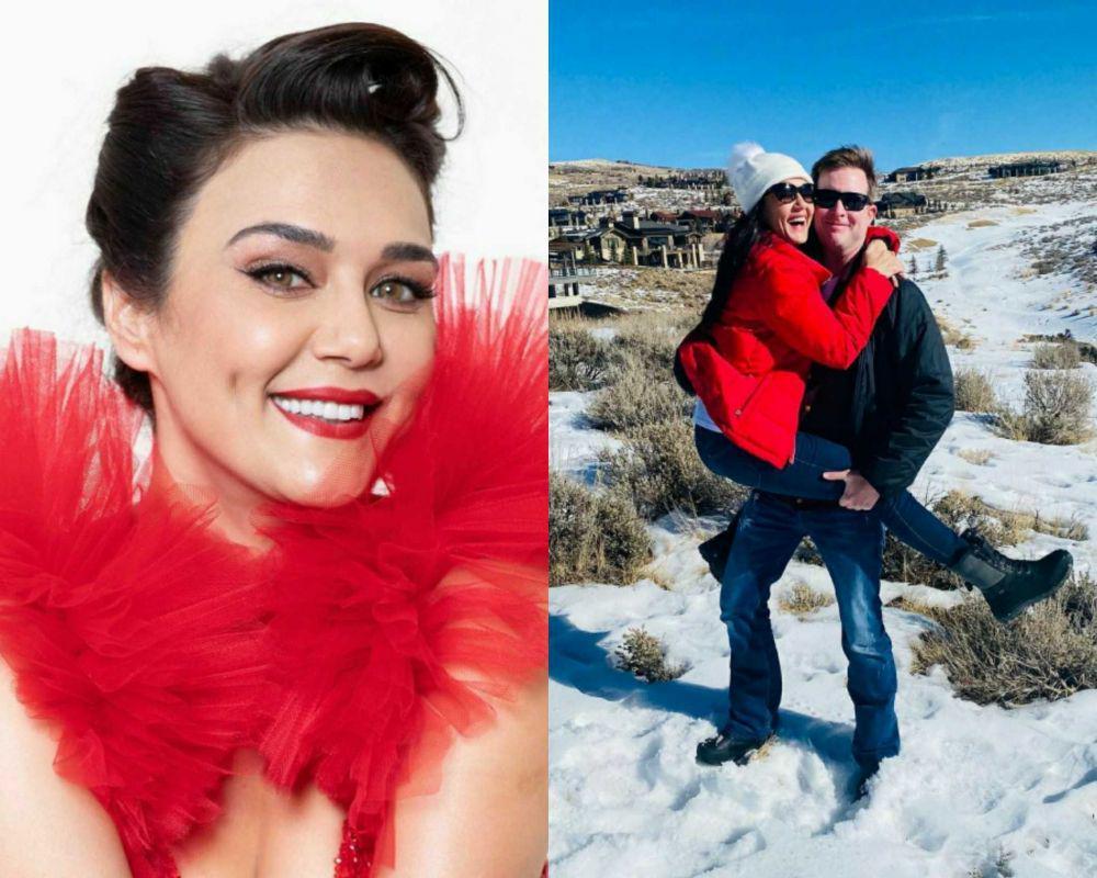 Awet Muda di Usia 46 Tahun, 9 Potret Ramah Preity Zinta