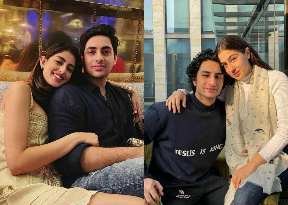 instagram.com/navyananda & saraalikhan95