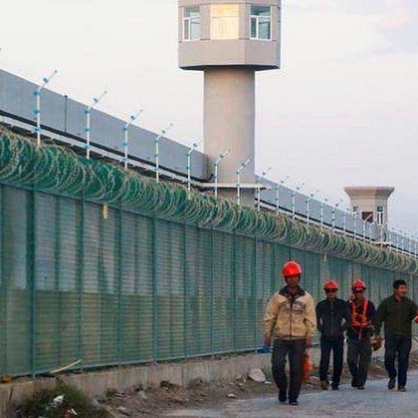 Kamp penahanan kaum Uighur di Xinjiang, Tiongkok. (Instagram.com/re.education_camp_xinjiang)