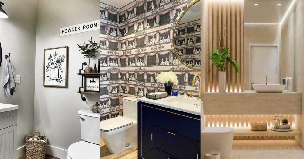 9 Ide Desain Powder Room yang Unik dan Nyaman