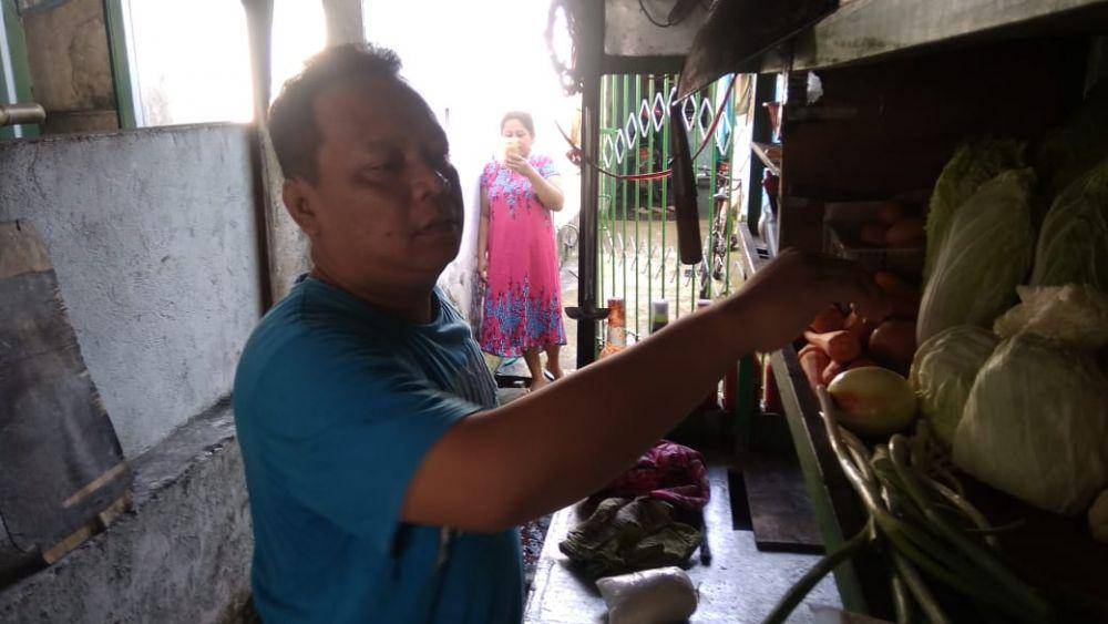 Saipul, penjual nasi goreng yang tengah viral di dunia maya. IDN Times/ Bramanta Pamungkas