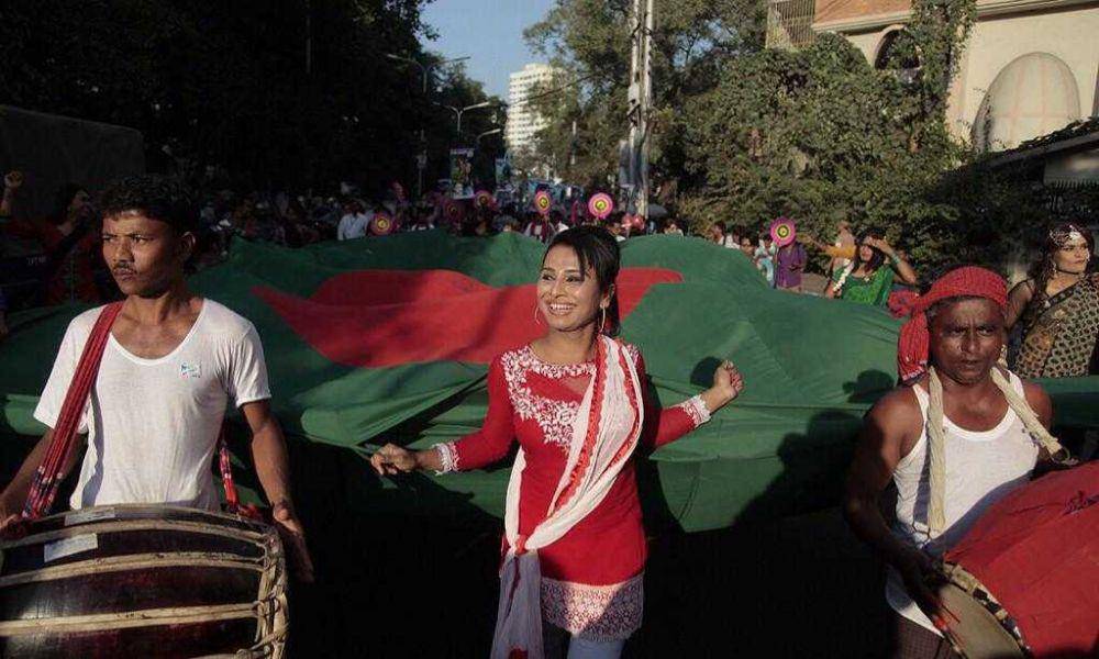 Perayaan satu tahun diakuinya transgender di Bangladesh. (Twitter.com/U)