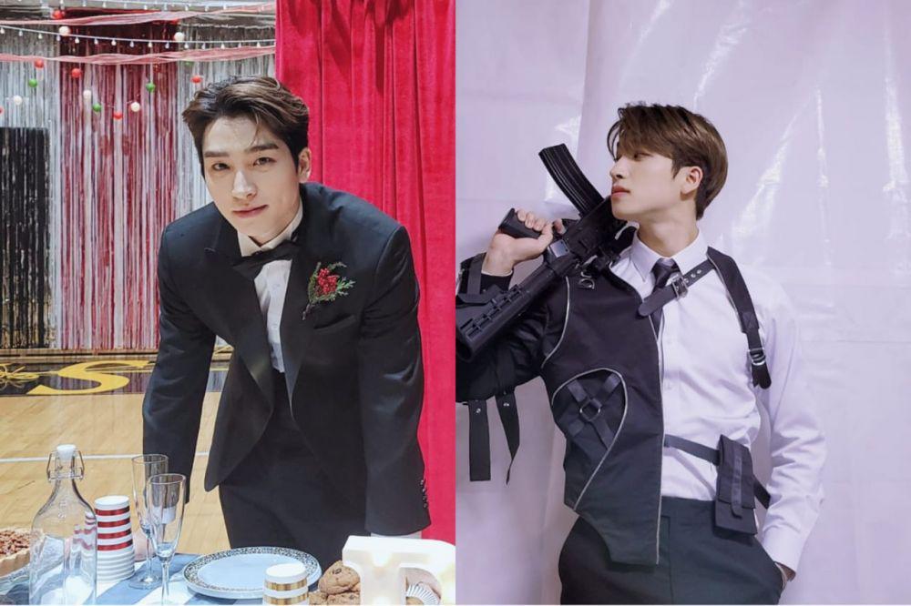 10 Potret Sangyeon, Leader THE BOYZ yang Gagah Paripurna