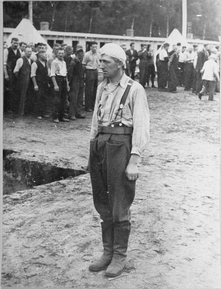 Salah satu tahanan di kamp Stutthof. (Wikimedia.org/ushmm.org)