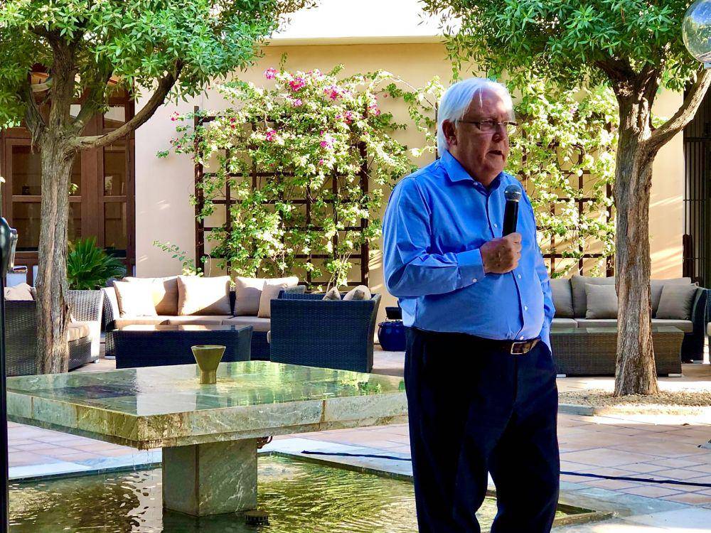 Delegasi Khusus PBB untuk Yaman, Martin Griffiths. twitter.com/kopparbol