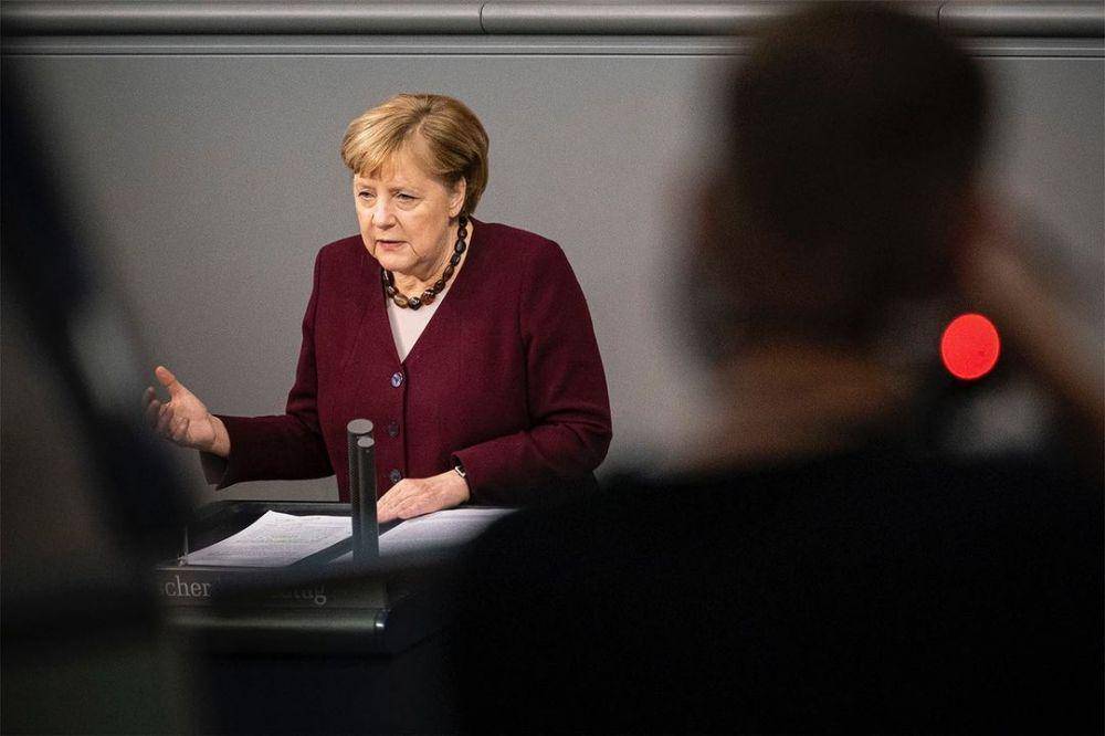 Kanselir Jerman Angela Merkel saat memberi keterangan pers pada 26 November 2020. (Instagram.com/bundeskanzlerin)
