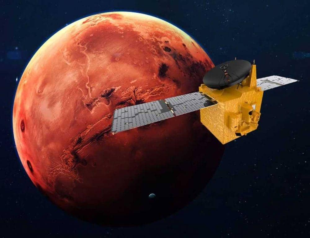 Cetak Sejarah, Pesawat Antariksa Arab Masuk Orbit Mars
