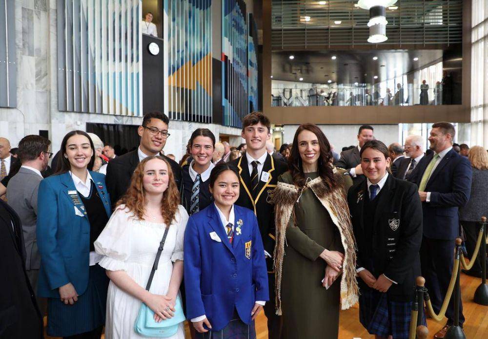 PM Selandia Baru, Jacinda Ardern saat pembukaan parlemen. instagram.com/jacindaardern/