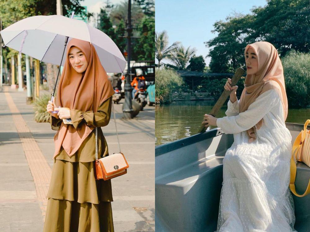 10 Pesona Larissa Chou, Menantu Pertama Mendiang Ustaz Arifin Ilham