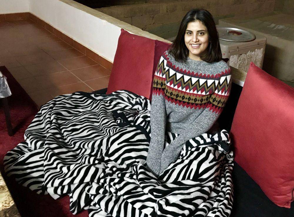 Aktivis perempuan Arab Saudi Loujain al-Hathloul saat difoto pada 6 Januari 2018. (Twitter.com/LoujainHathloul)