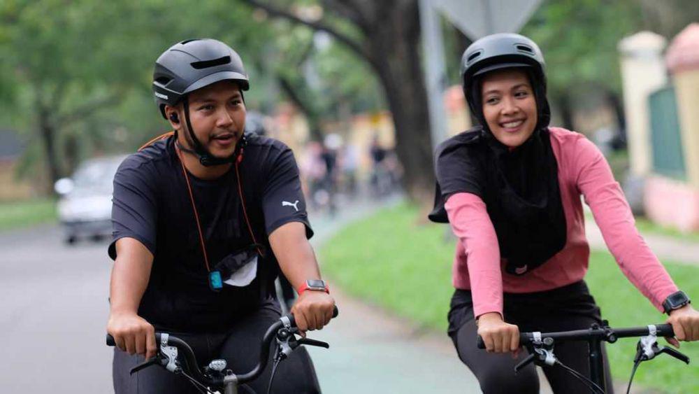10 momen kebersamaan reza aditya dan istri