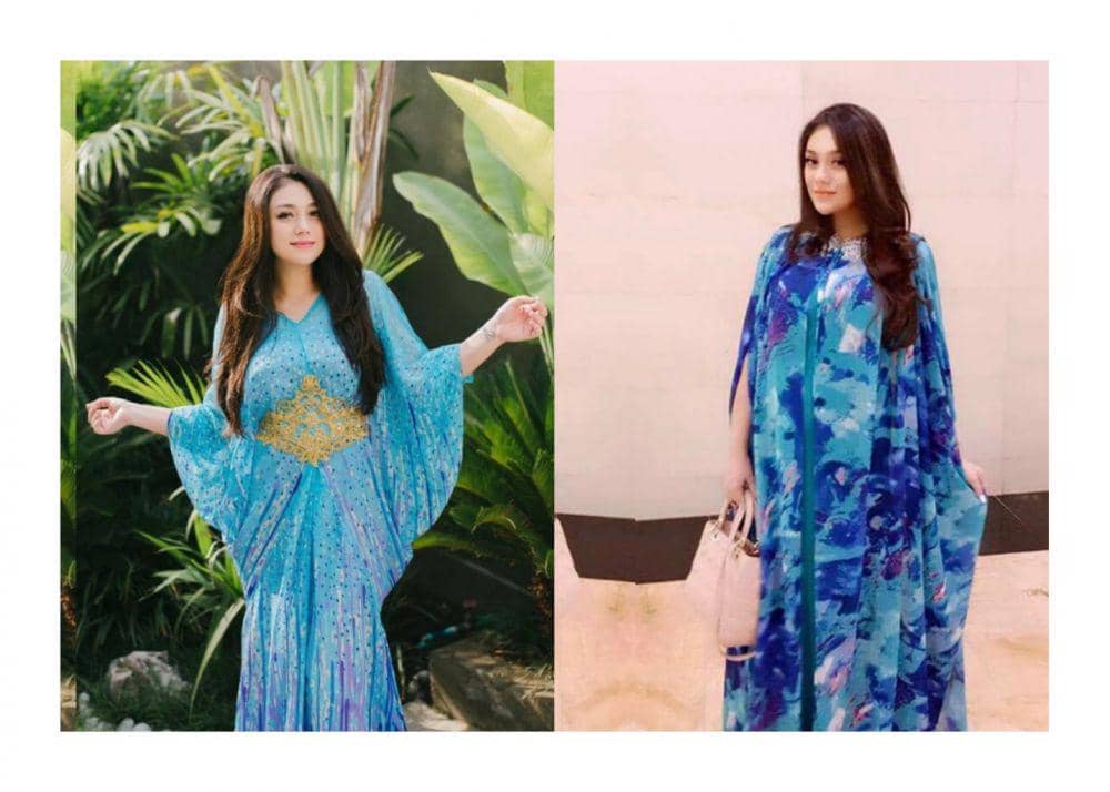 Bak Cinderella, 9 Potret Memikat Celine Evangelista dalam Busana Biru