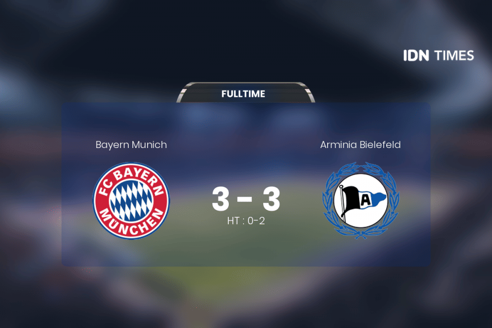 Arminia Bielefeld Vs Bayern Munich Tanpa Pemenang