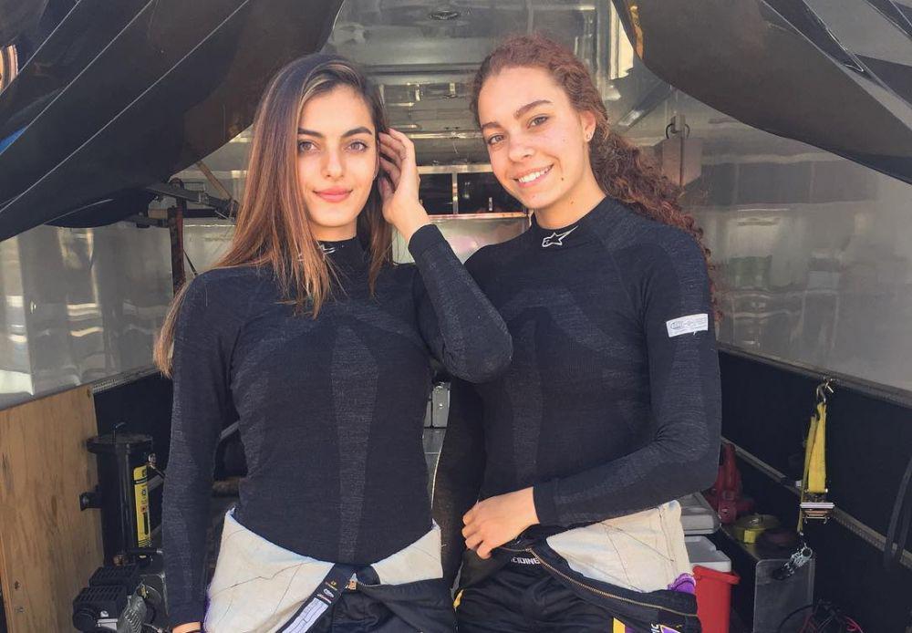 9 Potret Annie dan Toni Breidinger, si Kembar Bidadari Sirkuit!