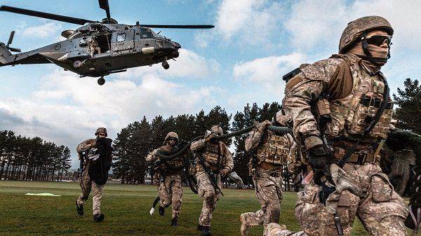 Para pasukan militer Selandia Baru. (Twitter.com/NZArmy)