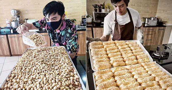 10 Potret Nicky Tirta dan Cake Porsi Mukbang Buatannya, Bikin Ngiler!