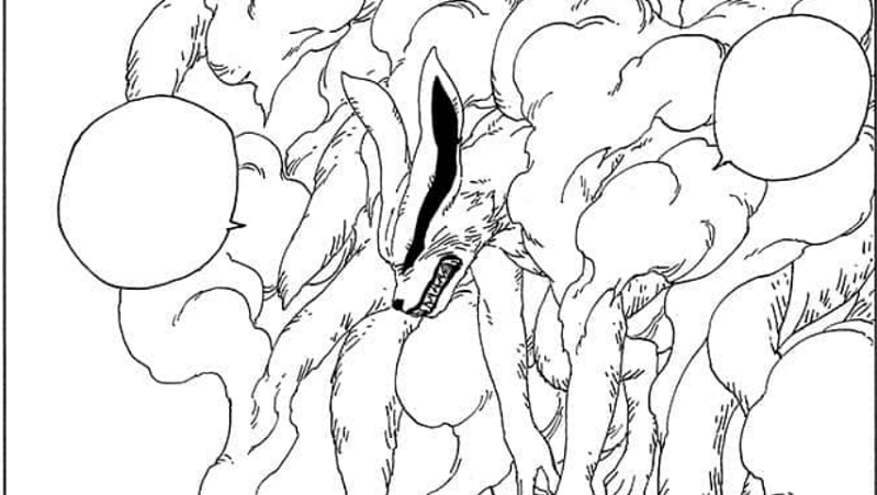 Kematian Kurama versi manga. (Dok. Shueisha/Boruto Naruto Next Generations)
