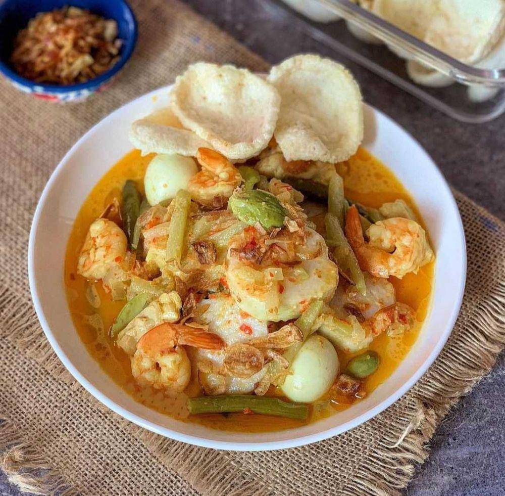 Ilustrasi bubur sayur lodeh. instagram.com/yunitaanwar
