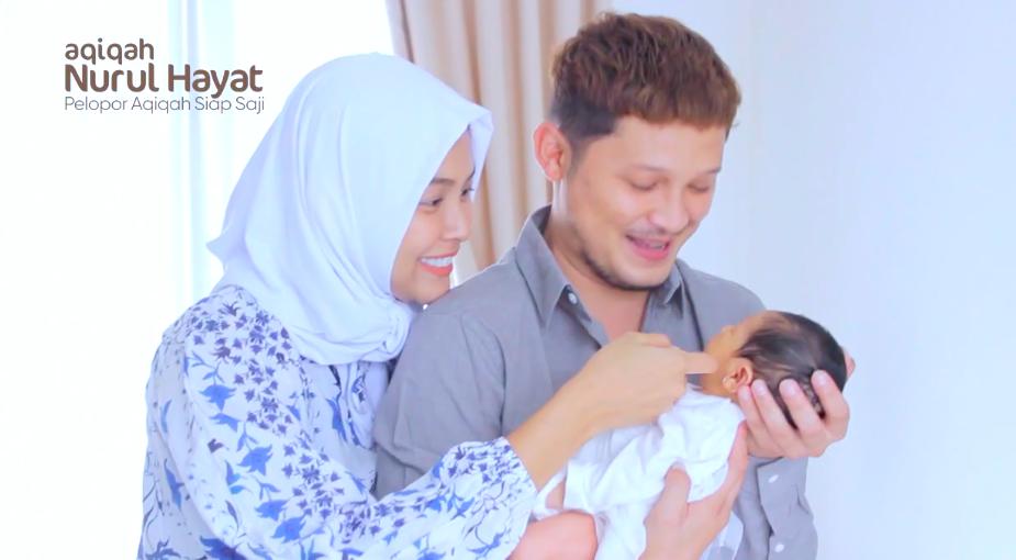 10 Momen Sederhana Akikah Akleema Putri Bunga Jelitha dan Syamsir Alam