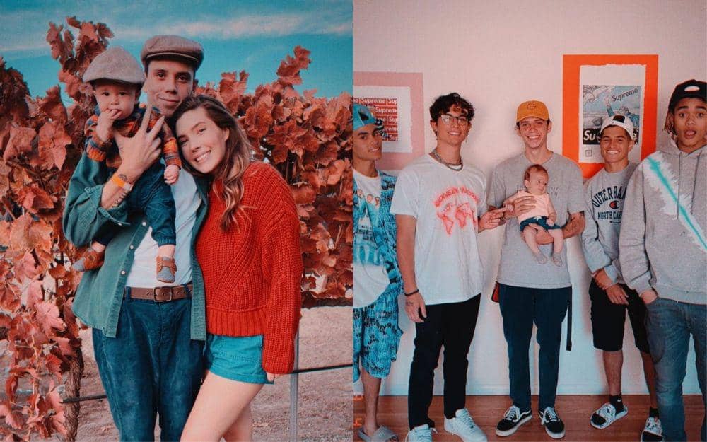 10 Potret Austin Porter, Member PRETTYMUCH yang Sudah Jadi Ayah