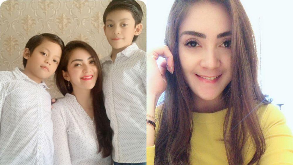 Dikira belum menikah, 9 momen hangat puspita sarry dan anak