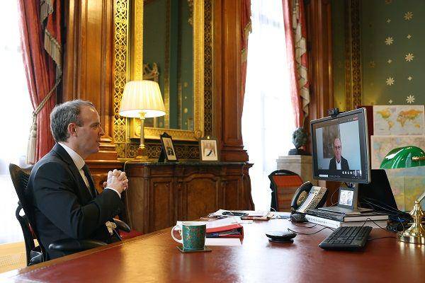 Menteri Luar Negeri Inggris, Dominic Raab. (Twitter.com/DominicRaab)
