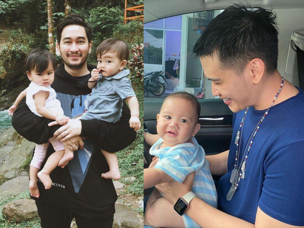 Hot Papa, Ini 10 Potret Telaten Artis Cowok Saat Asuh Anak Pertamanya