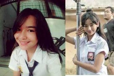 9 Adu Gaya Amanda Manopo Vs Glenca Chysara Berseragam Sekolah, Imut!