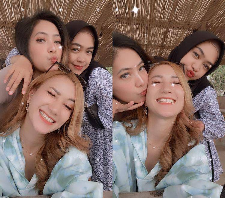 Ria Ricis dan sahabat liburan ke Bali. instagram.com/marishachacha