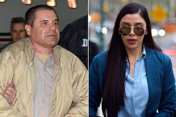 Salah satu bandar narkoba terbesar di dunia, Joaquin 'El Chapo' Guzman, dan istrinya, Emma Coronel. (Twitter.com/BSO)