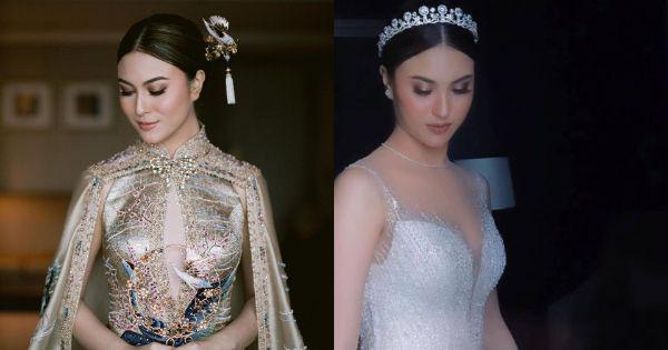 10 Gaya Cetar Marcella Daryanani dari Prewed hingga Naik Pelaminan