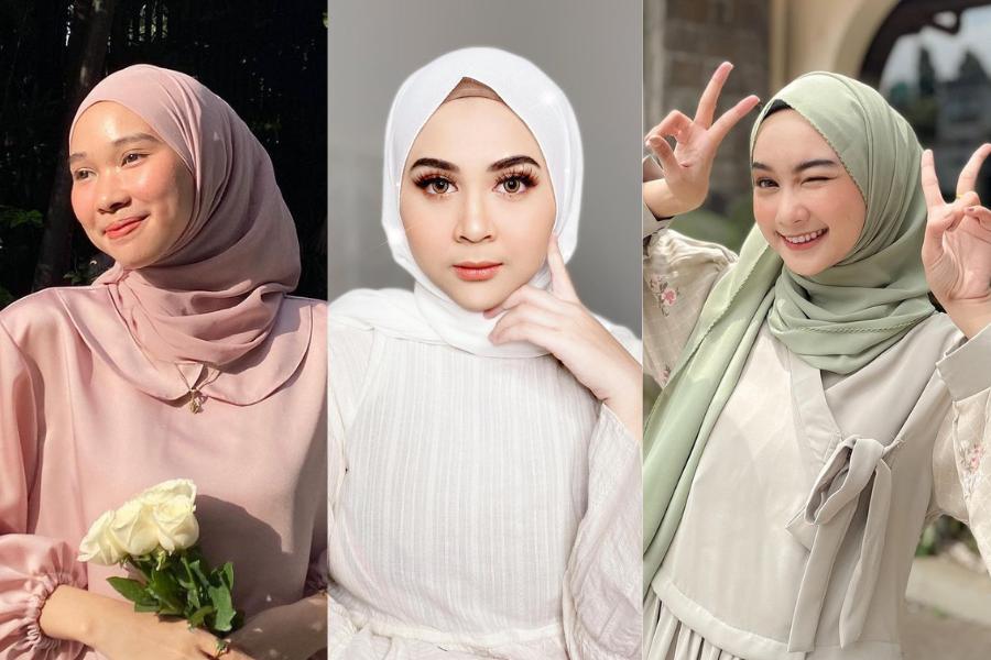 9 Tips Hijab untuk Pemilik Wajah Bulat, Bikin Wajah Terlihat Tirus!