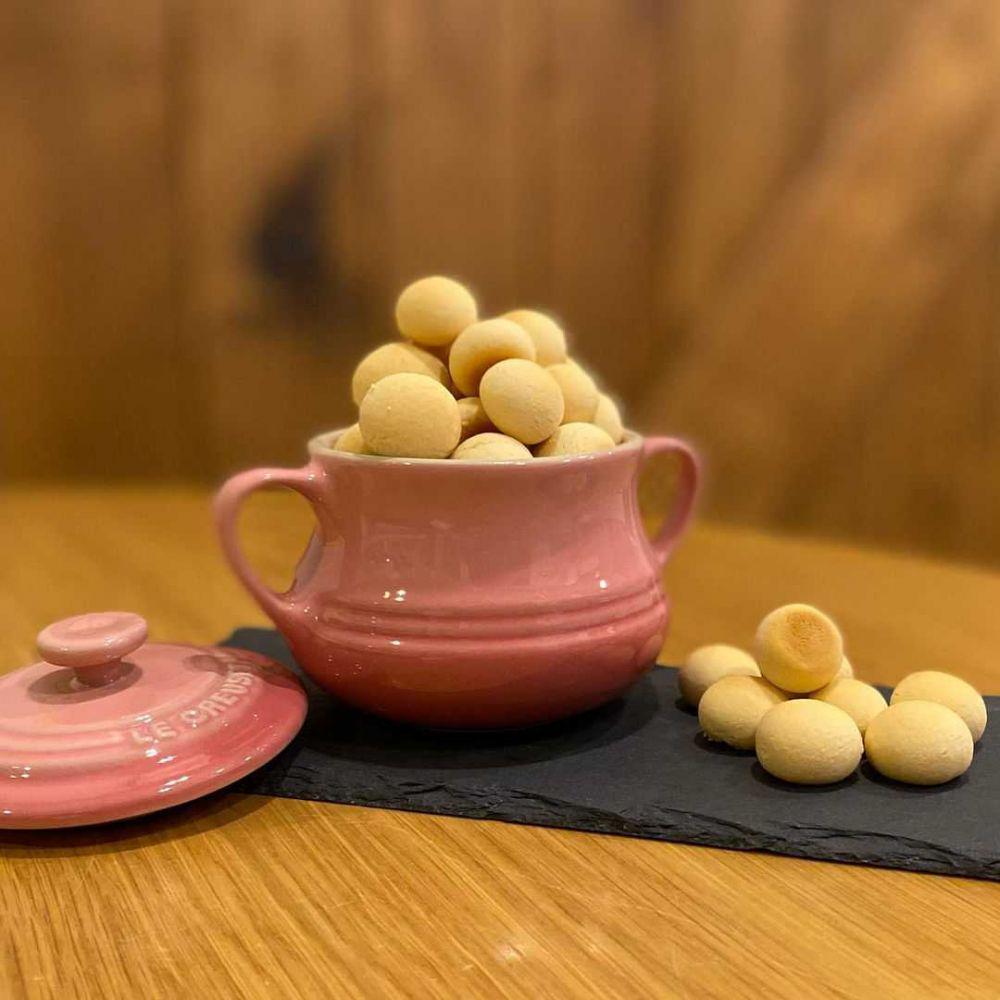 Langkah bikin mini milk cookies
