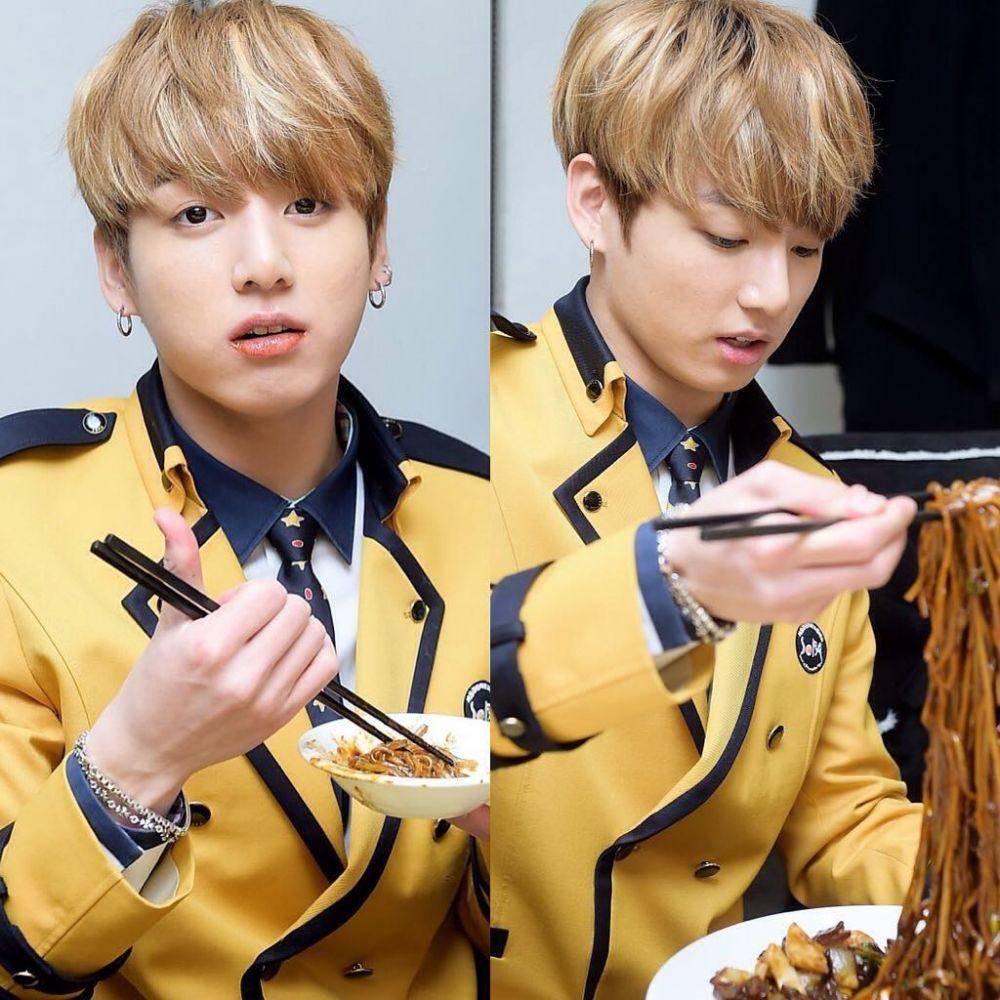 Warna rambut Jungkook (Instagram.com/bts.jungkook)