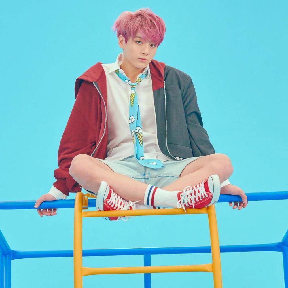 Warna rambut Jungkook (Instagram.com/bts.jungkook)