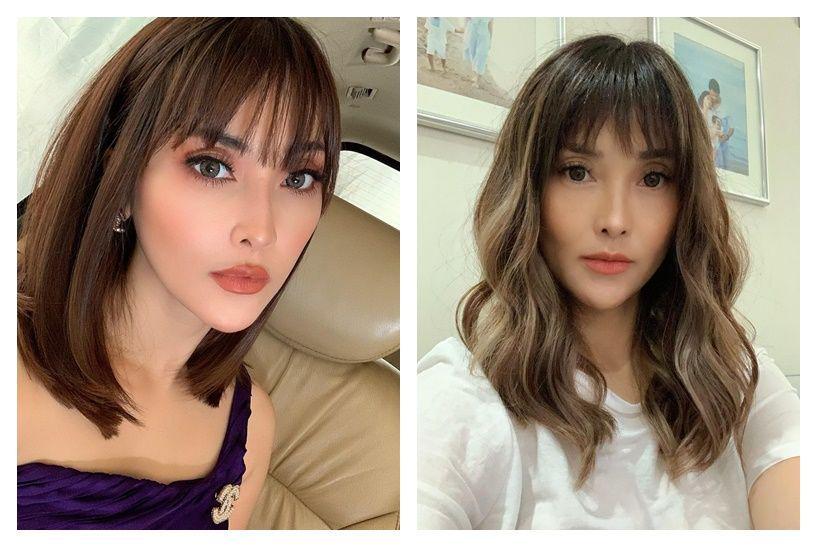 Ibu Tiga Anak yang Stunning, 10 Potret Eva Anindita Saat Berponi