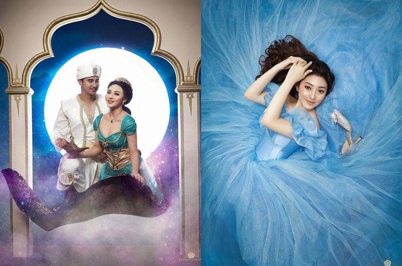 Bertema Disney, 10 Photoshoot Artis dari Aladdin Sampai Cinderella