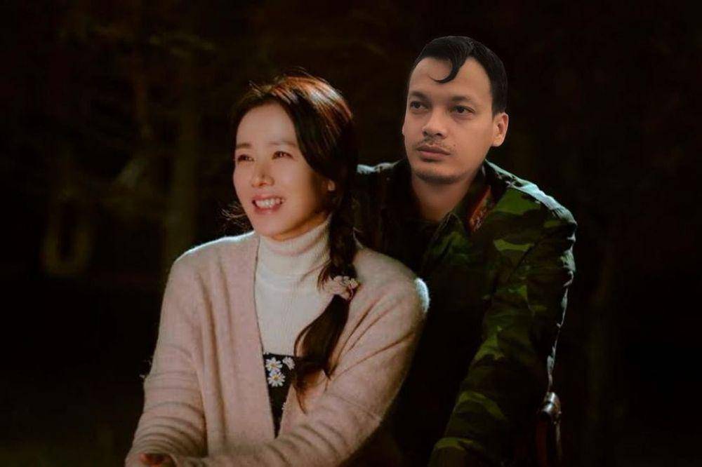 foto editan artis Indonesia jadi pasangan artis Korea (instagram.com/benjoshua_r)