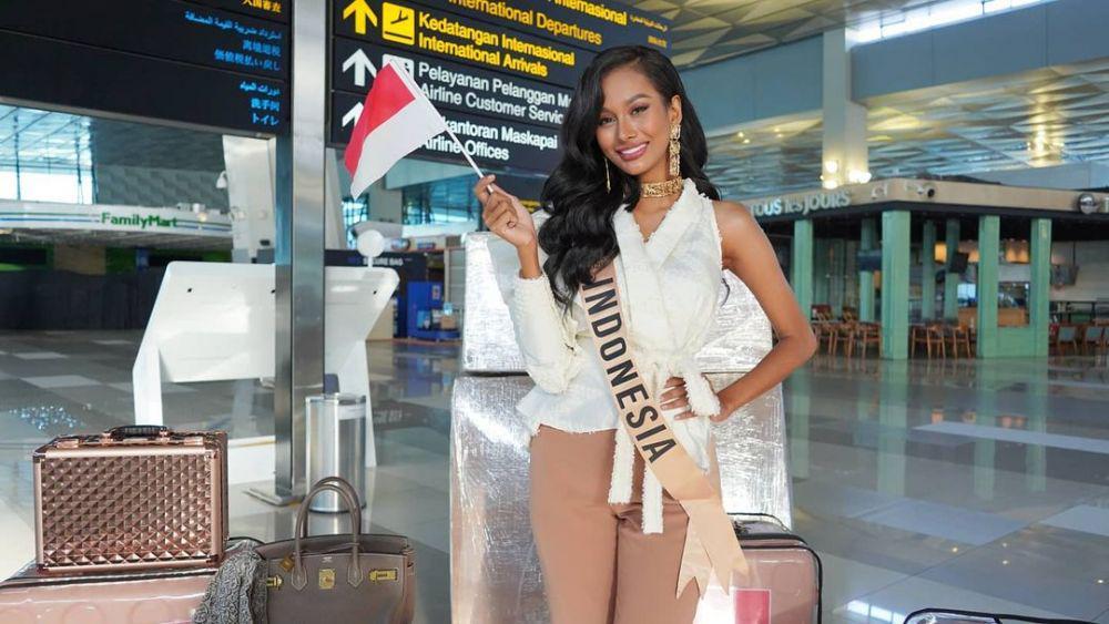 9 Potret Aura Kharisma Miss Grand Indonesia Siap Bertarung di Thailand