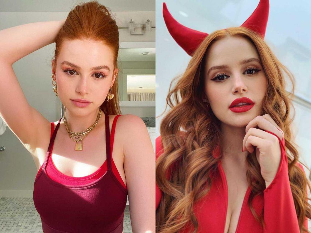 Natural hingga Bold, 10 Potret Madelaine Petsch dengan Full Lipstick